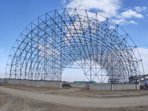嘉峪关体育场网架结构